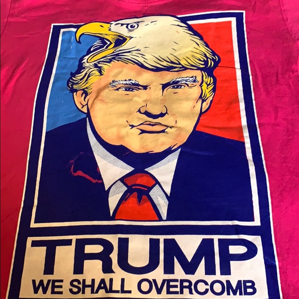 TRUMP we shall overcomb shirt